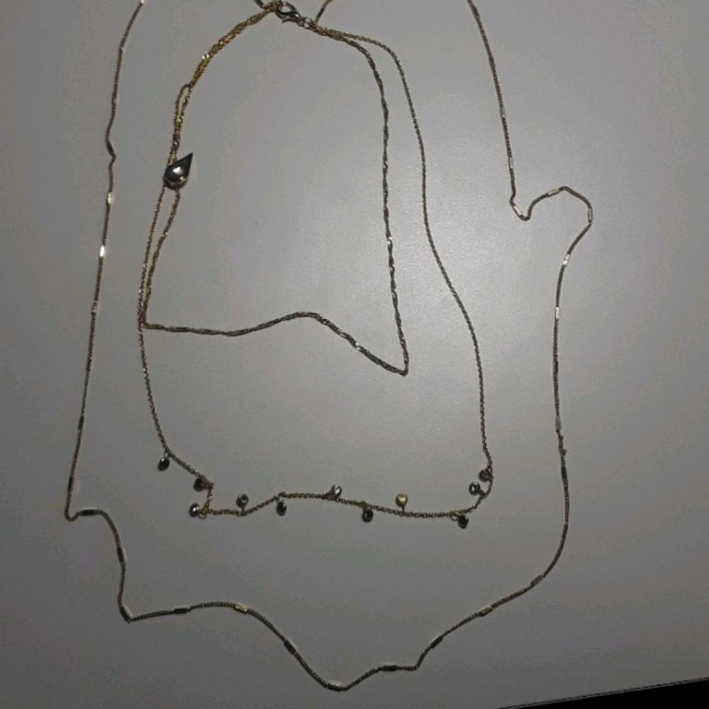 Three strand necklace